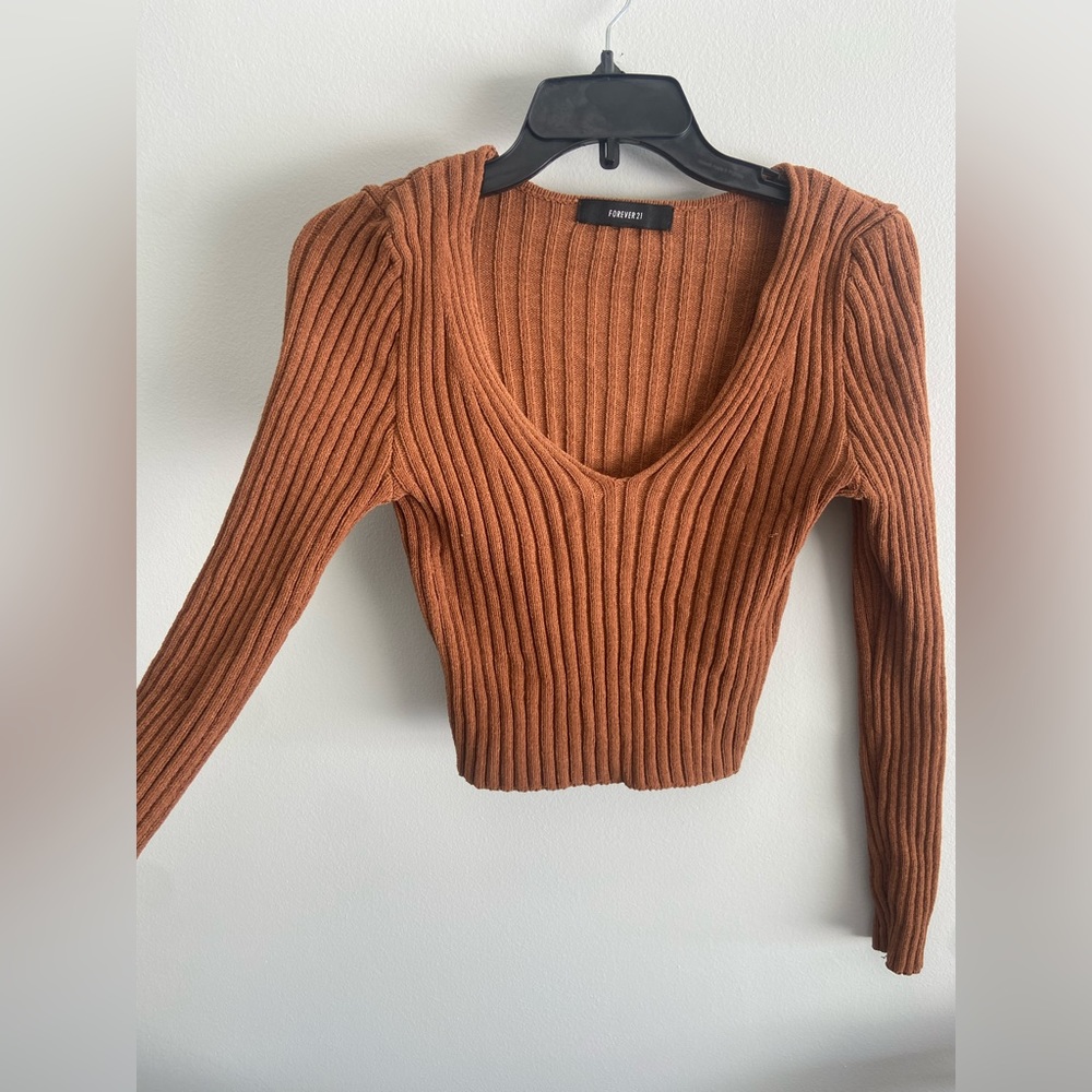Forever 21 Corduroy Sweater Size Small worn once